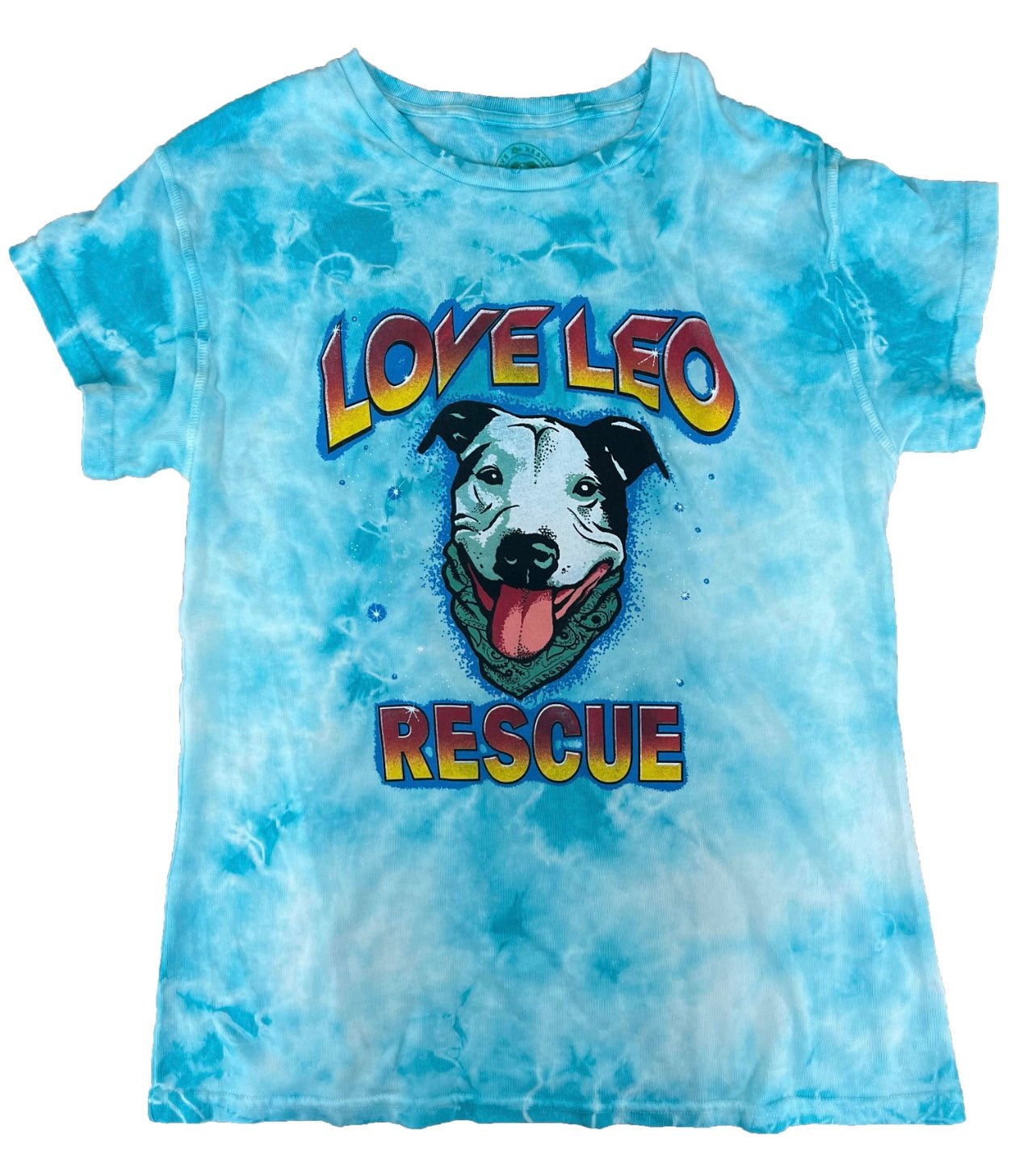 Limited edition tie-dye T-shirt – Love Leo Rescue