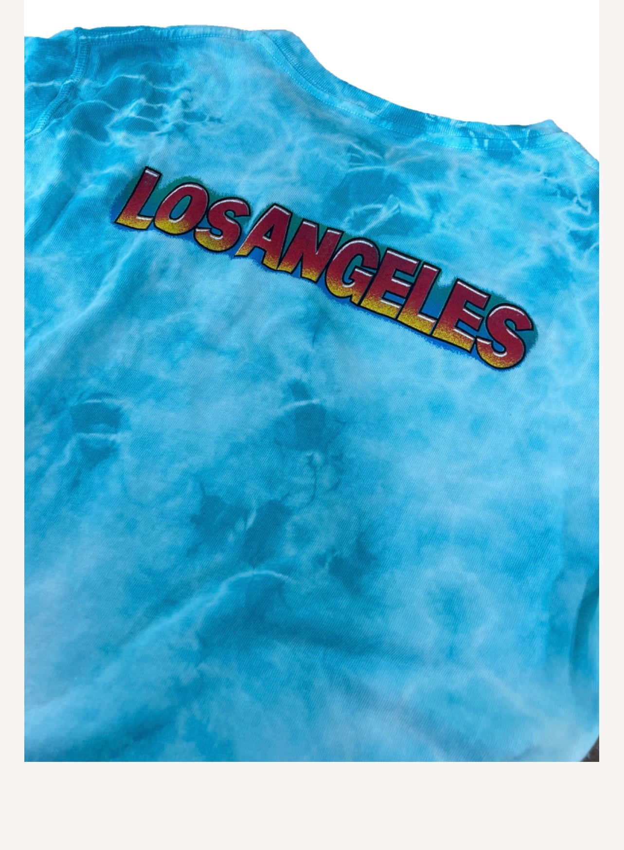 Limited edition tie-dye T-shirt